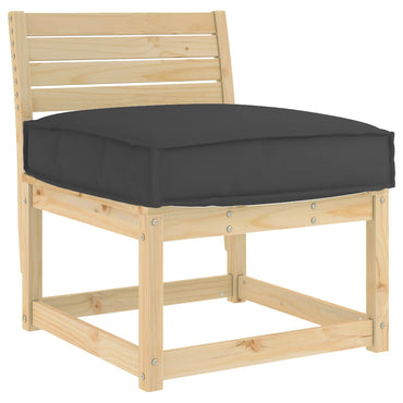 vidaXL Coussin noir 60 x 60 x 12 cm Tissu Oxford