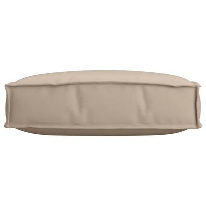 vidaXL Coussin Taupe 60 x 60 x 12 cm Tissu Oxford
