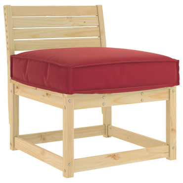 vidaXL Coussin rouge bordeaux 60 x 60 x 12 cm Tissu Oxford