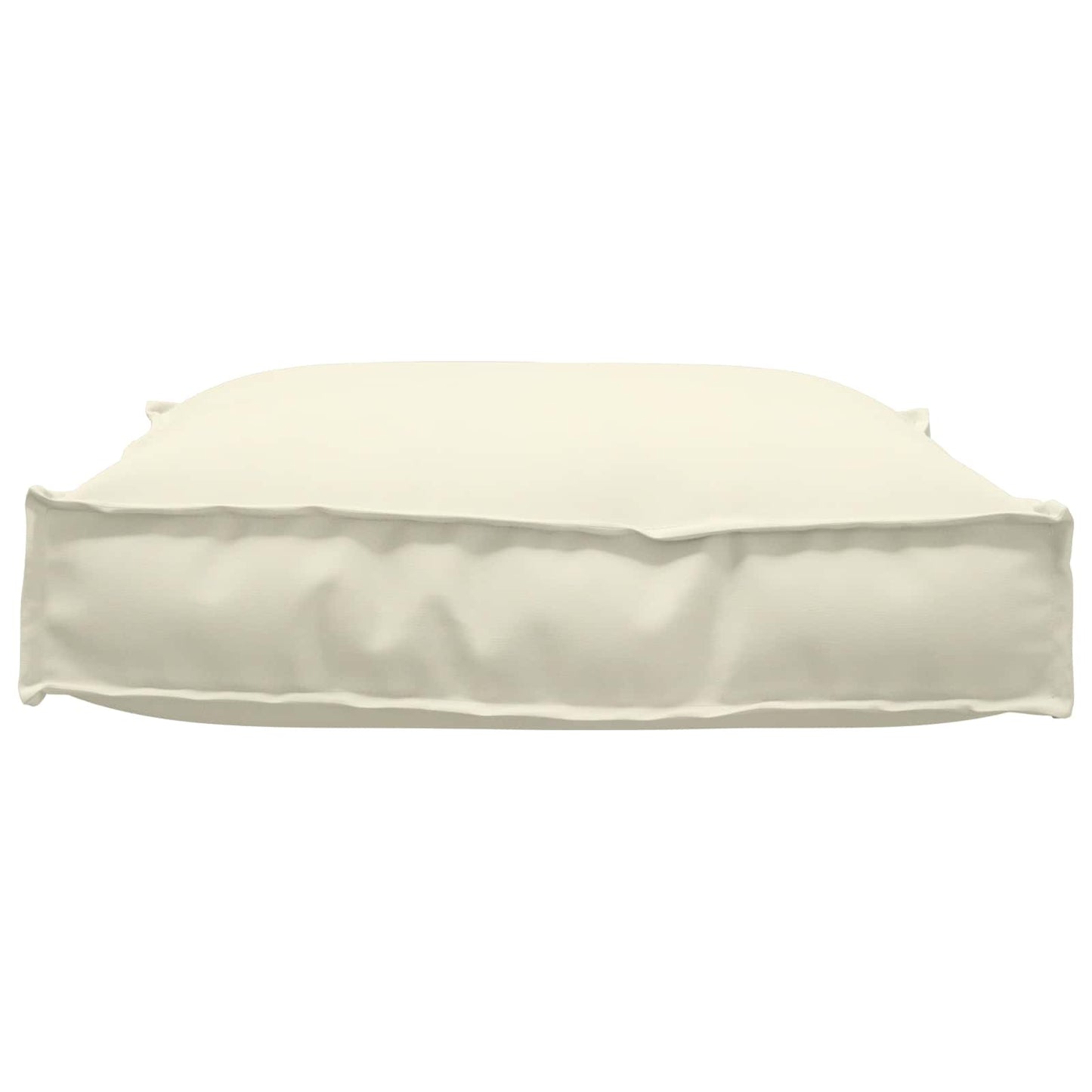 vidaXL Pallet Kissen für geeignet für Sitz Creme 70 x 70 x 12 cm