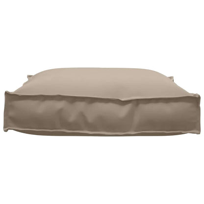 Kissen Taupe 70 x 70 x 12 cm Oxford-Stoff