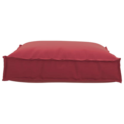 vidaXL Kissen Weinrot 70 x 70 x 12 cm Oxford-Stoff