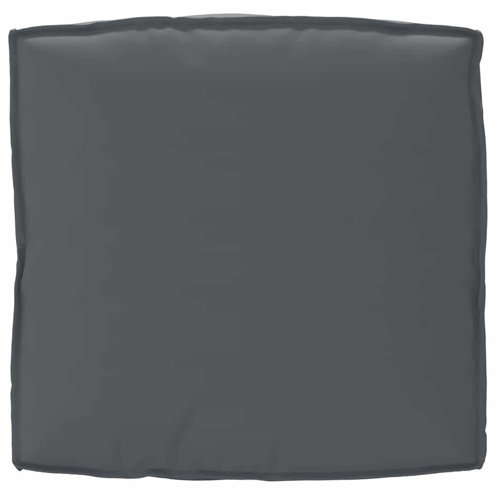 vidaXL Coussin de palette pour assise adaptée anthracite 80 x 80 x 12 cm