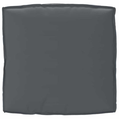 vidaXL Coussin de palette pour assise adaptée anthracite 80 x 80 x 12 cm