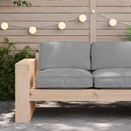 vidaXL Oreiller Gris 80 x 80 x 12 cm Tissu Oxford