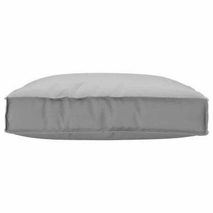 vidaXL Oreiller Gris 80 x 80 x 12 cm Tissu Oxford