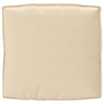 vidaXL Coussin de palette pour assise beige 80 x 80 x 12 cm