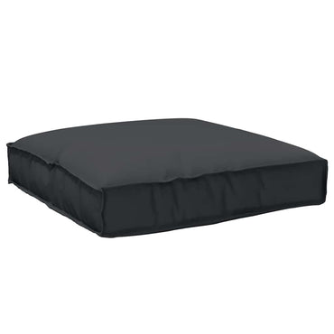 Coussin de palette vidaXL pour siège approprié noir 80 x 80 x 12 cm