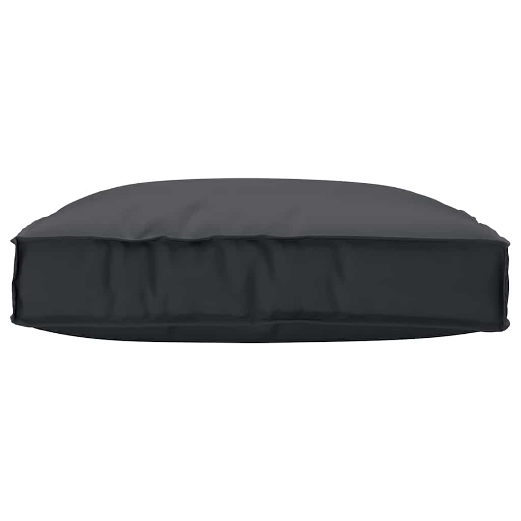 Coussin de palette vidaXL pour siège approprié noir 80 x 80 x 12 cm
