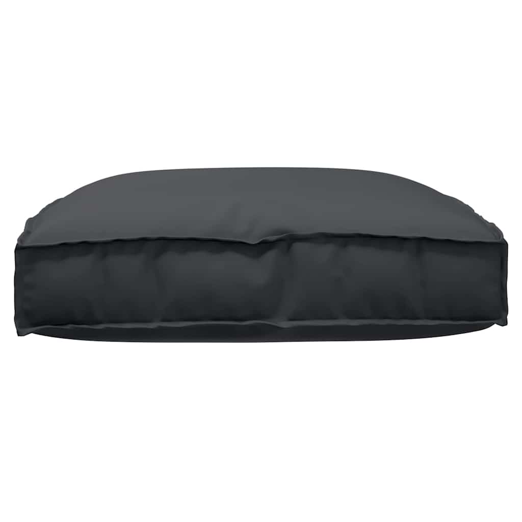 Coussin de palette vidaXL pour siège approprié noir 80 x 80 x 12 cm