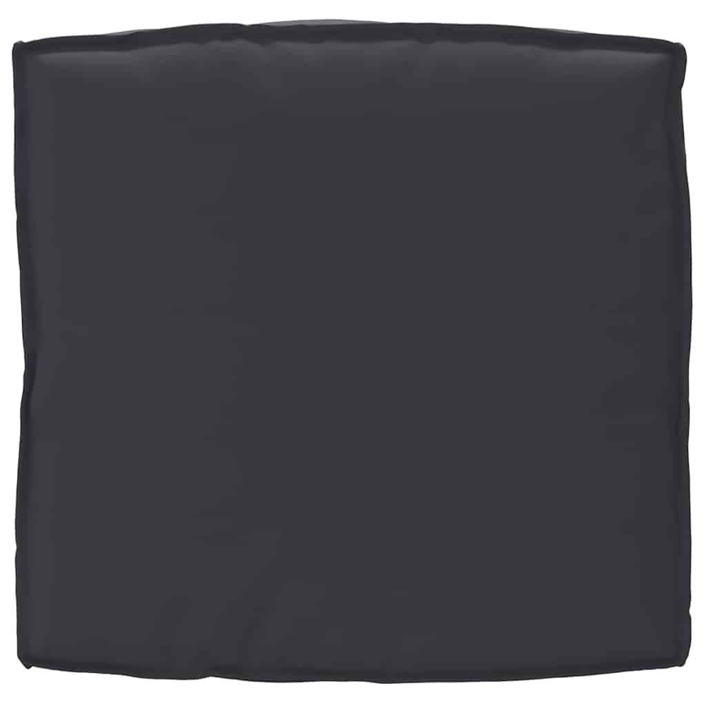 Coussin de palette vidaXL pour siège approprié noir 80 x 80 x 12 cm