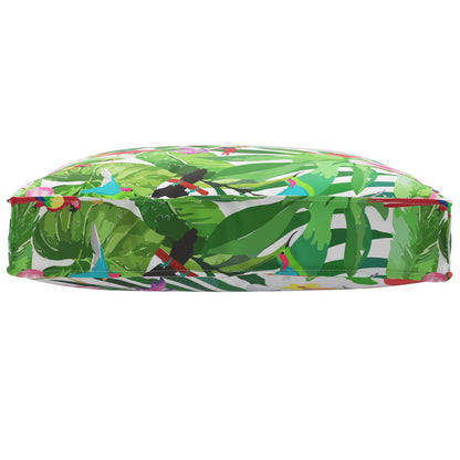 vidaXL Kissen Floral Mehrfarbig 80 x 80 x 12 cm Oxford-Stoff