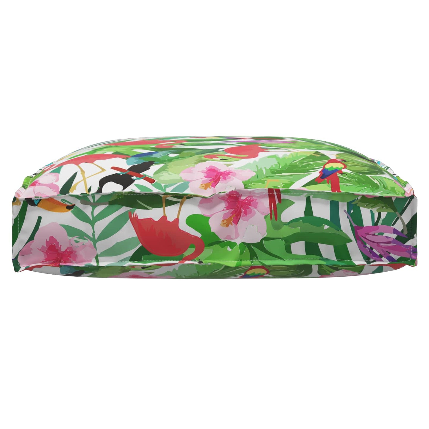 vidaXL Kissen Floral Mehrfarbig 80 x 80 x 12 cm Oxford-Stoff