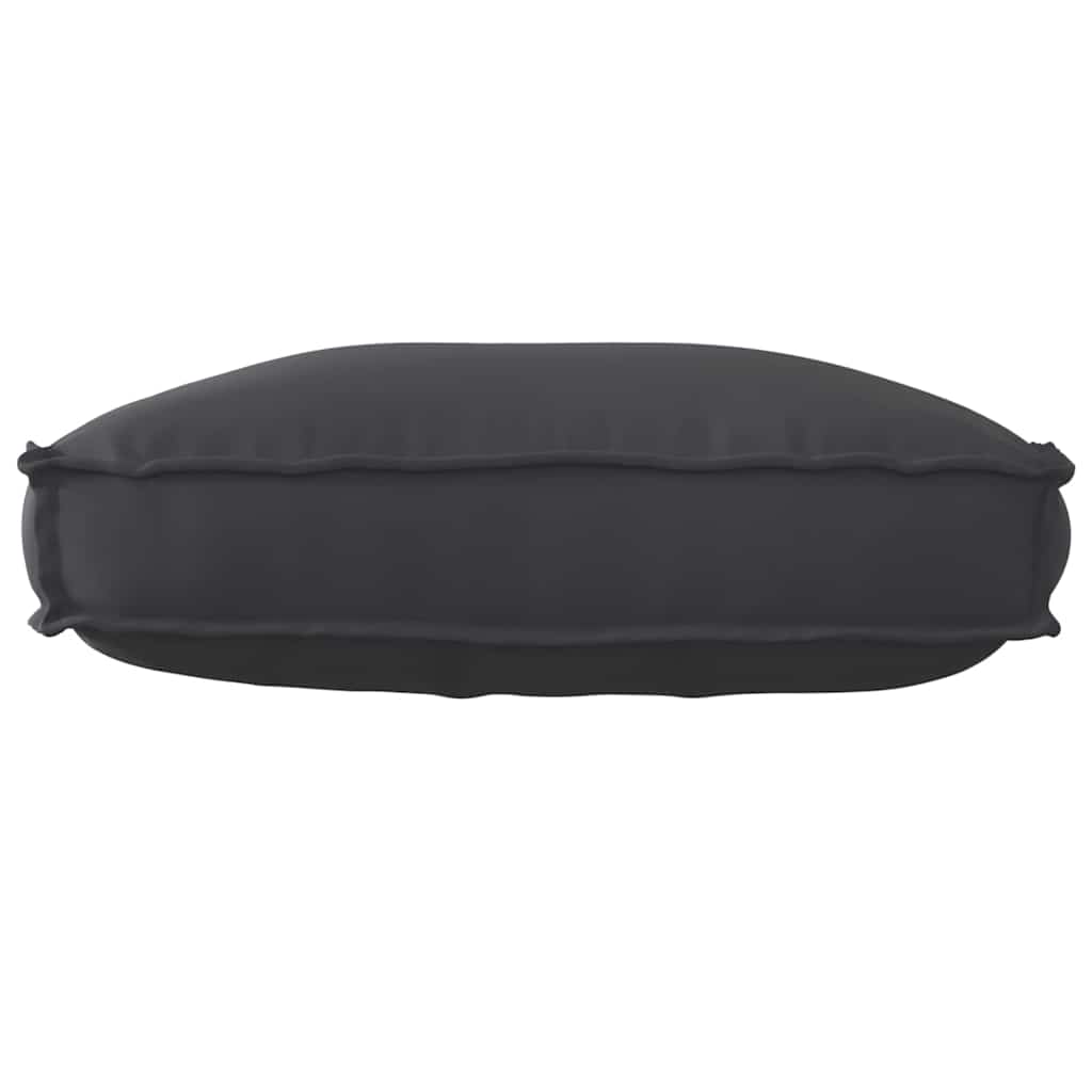 vidaXL Palettenkissen für Rückenlehne Schwarz 70 x 40 x 12 cm