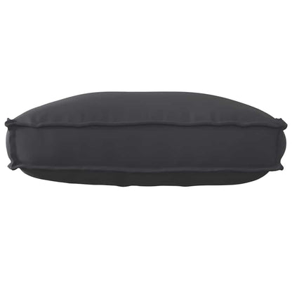 vidaXL Palettenkissen für Rückenlehne Schwarz 70 x 40 x 12 cm