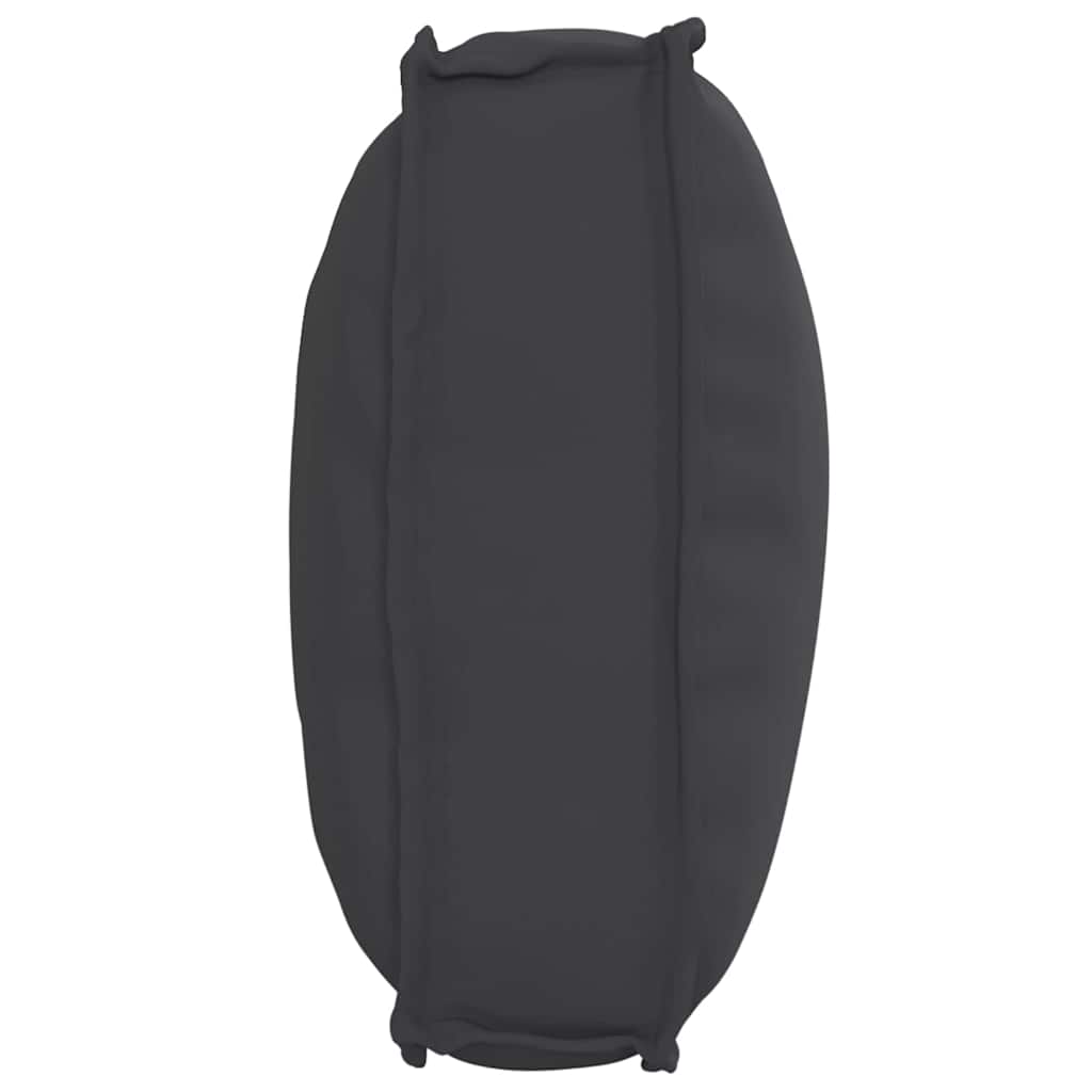 vidaXL Palettenkissen für Rückenlehne Schwarz 70 x 40 x 12 cm