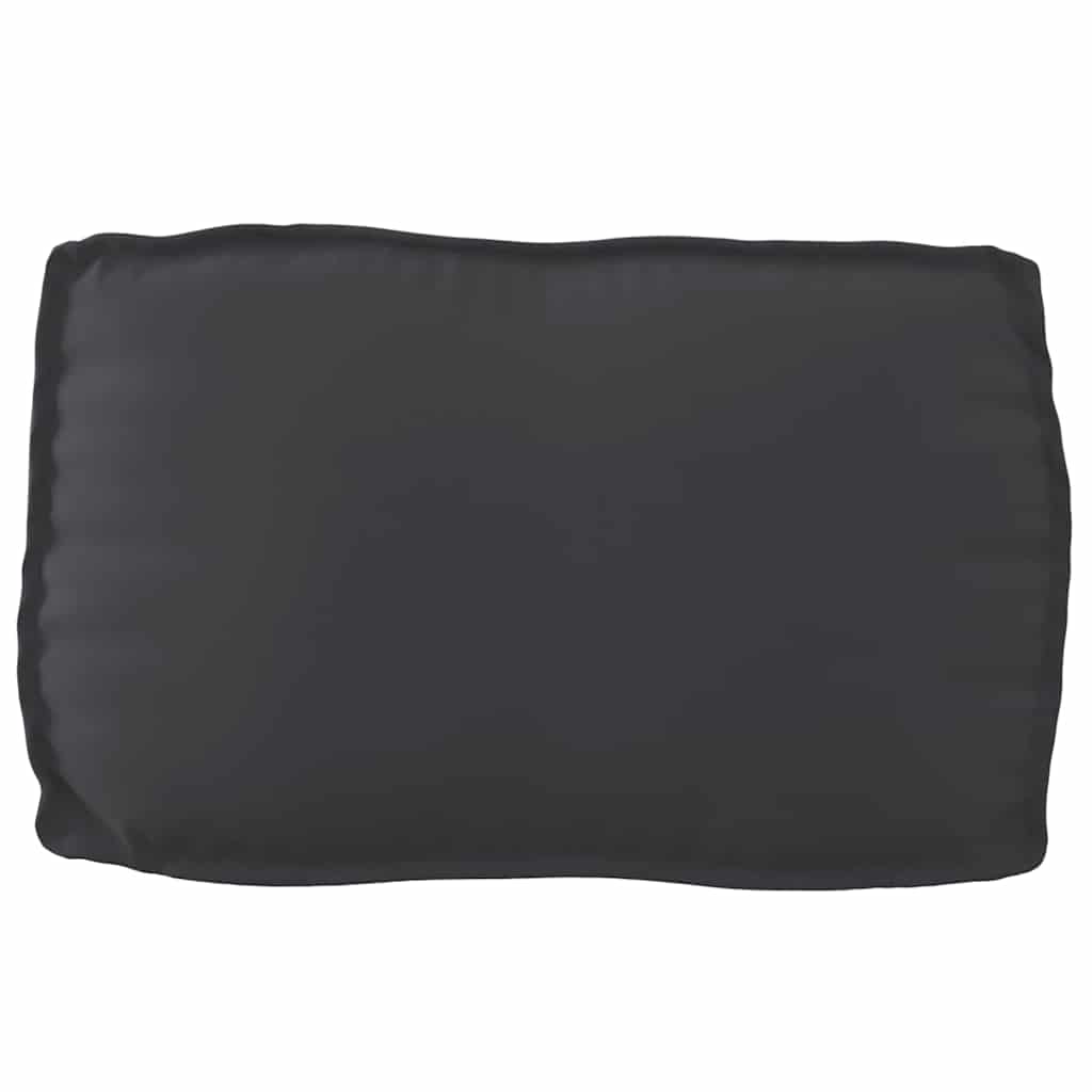 vidaXL Palettenkissen für Rückenlehne Schwarz 70 x 40 x 12 cm