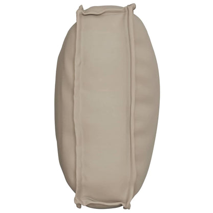 vidaXL Palettenkissen für Rückenlehne mit Kissen Taupe 70 x 40 x 12 cm
