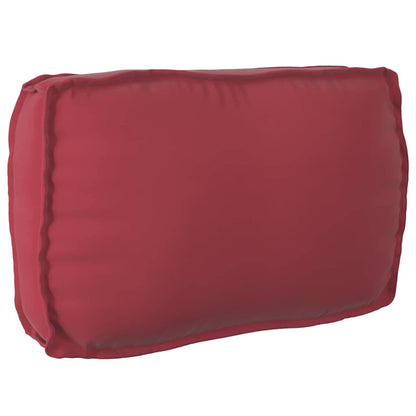 vidaXL Palettenkissen für Rückenlehne Weinrot 70 x 40 x 12 cm