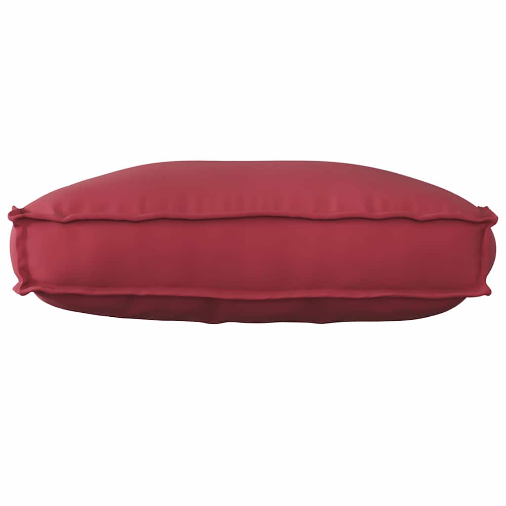 vidaXL Palettenkissen für Rückenlehne Weinrot 70 x 40 x 12 cm