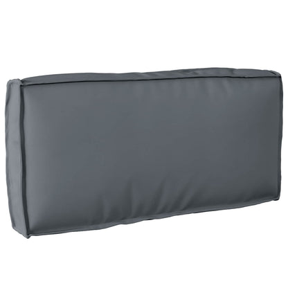 vidaXL Kissen Anthrazit 80 x 40 x 12 cm Oxford-Stoff