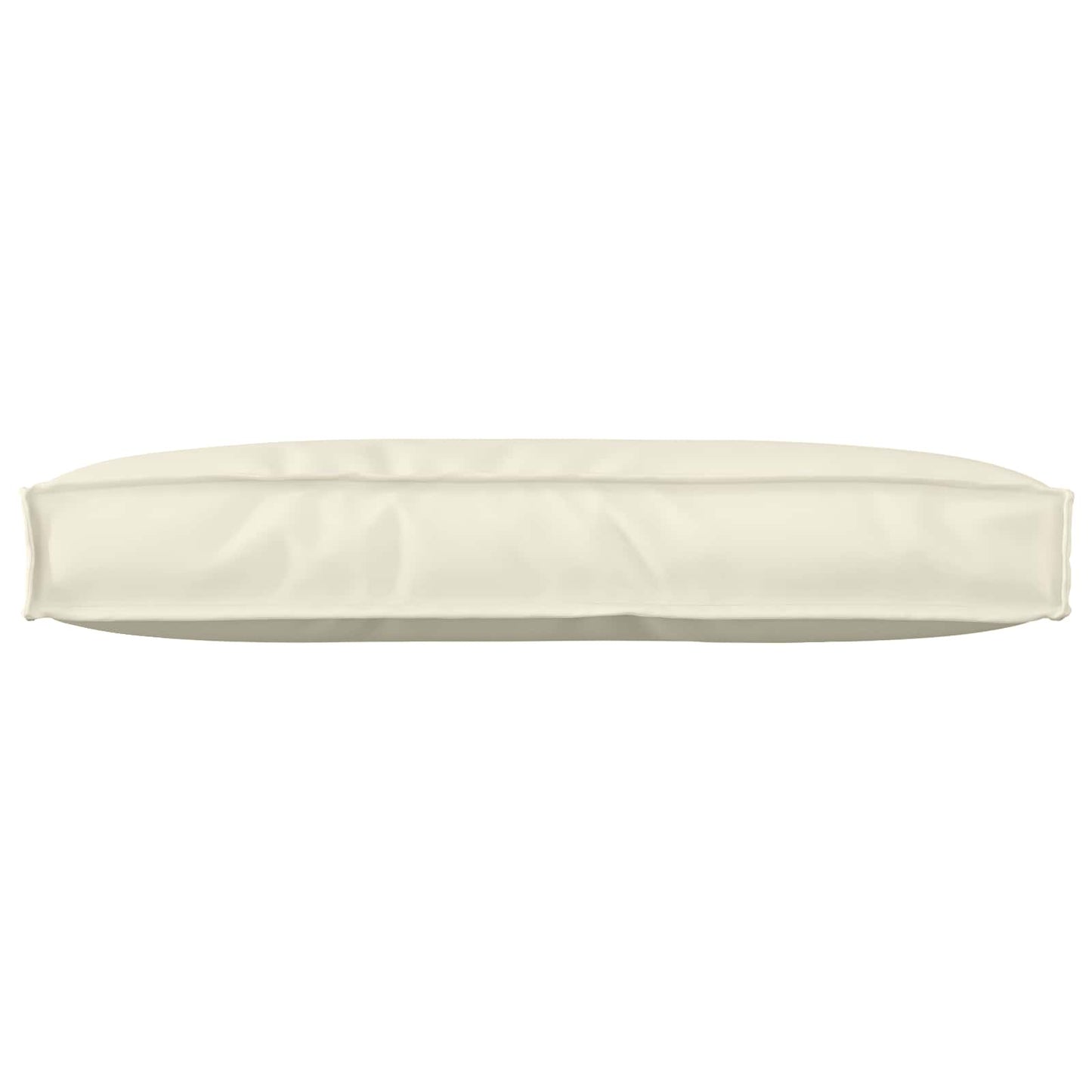 vidaXL Coussin de palette pour dossier avec coussin Crème 80 x 40 x 12 cm