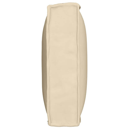 vidaXL Palettenkissen für Rückenlehne mit Kissen Beige 80 x 40 x 12 cm