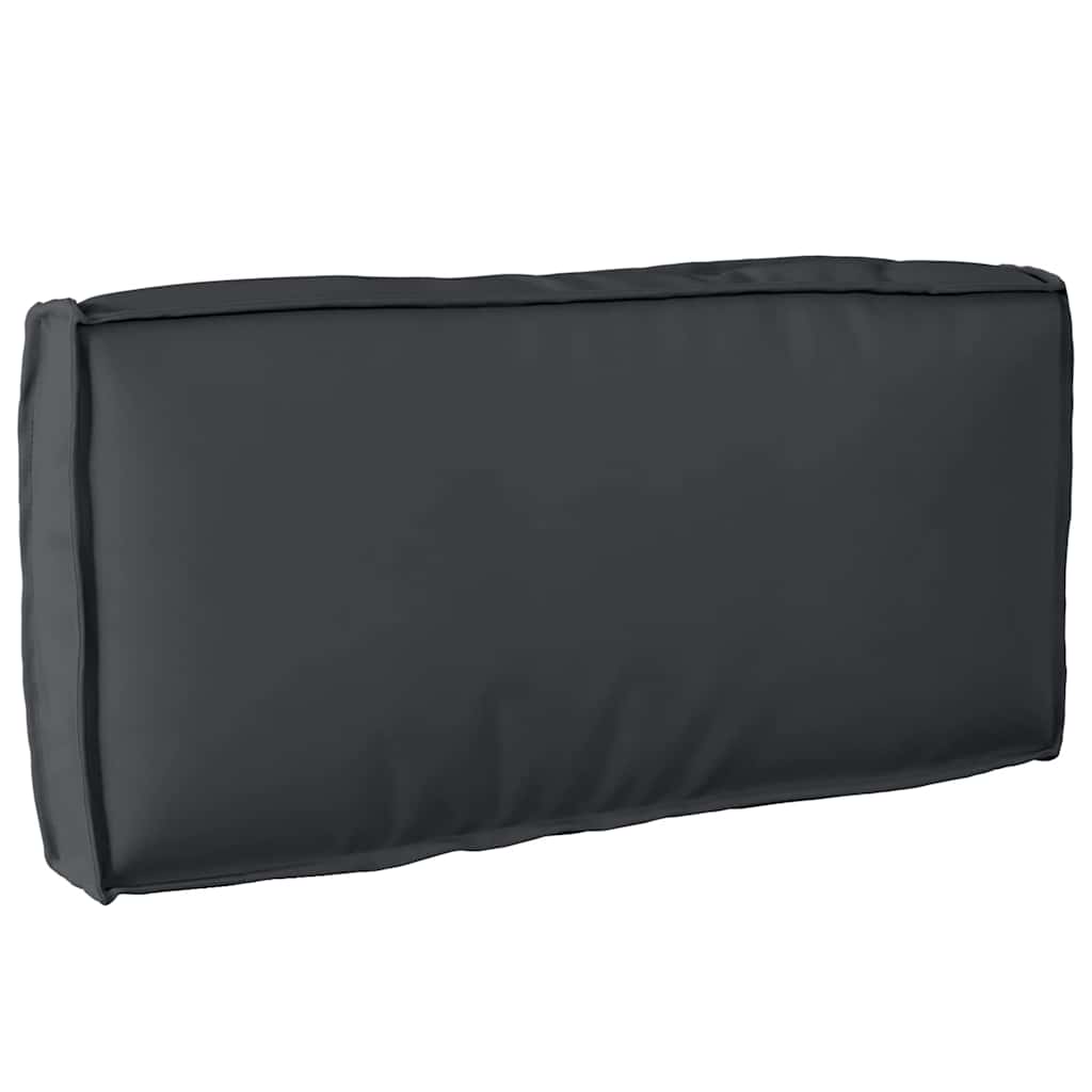 vidaXL Palettenkissen für Rückenlehne Schwarz 80 x 40 x 12 cm