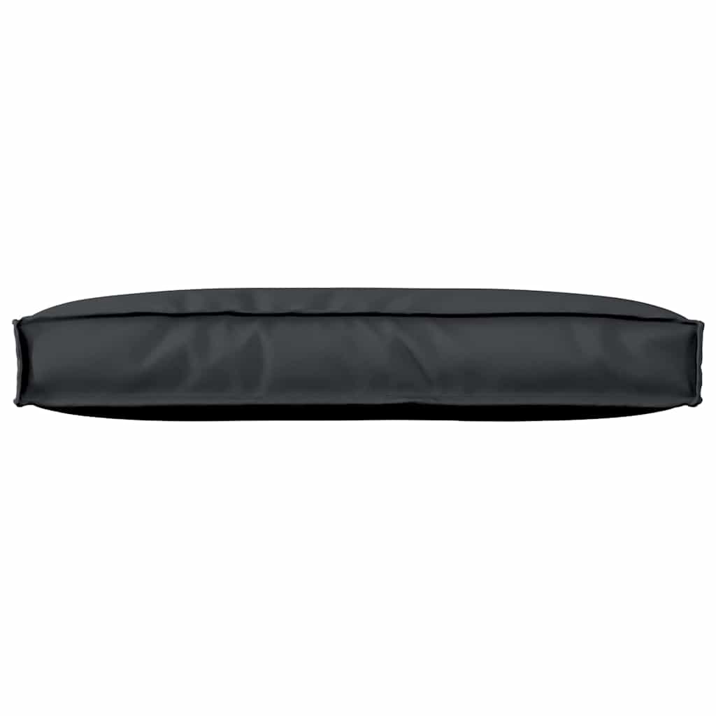 vidaXL Palettenkissen für Rückenlehne Schwarz 80 x 40 x 12 cm
