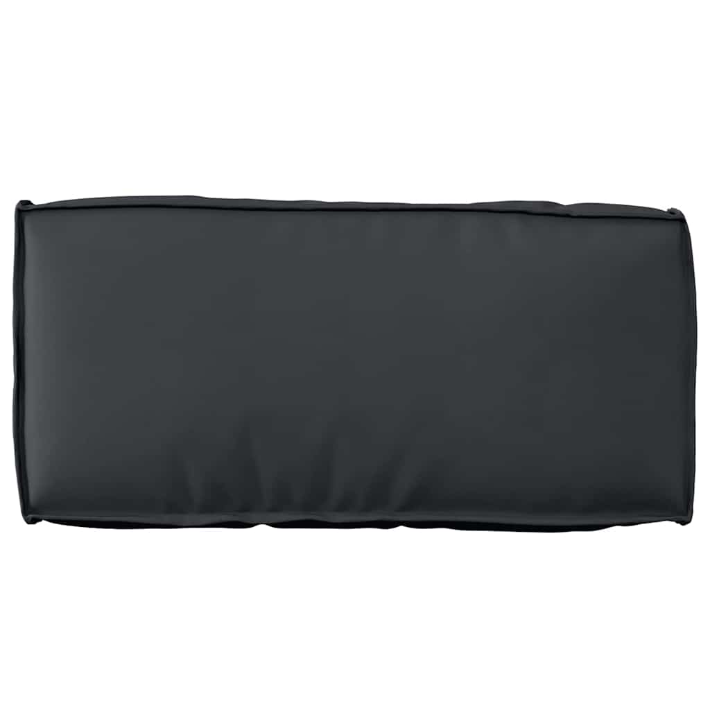 vidaXL Palettenkissen für Rückenlehne Schwarz 80 x 40 x 12 cm