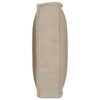 vidaXL Kissen Taupe 80 x 40 x 12 cm Oxford-Stoff