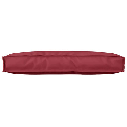vidaXL Palettenkissen für Rückenlehne Weinrot 80 x 40 x 12 cm