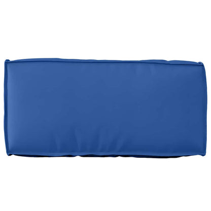 vidaXL Palettenkissen für Rückenlehne Königsblau 80 x 40 x 12 cm