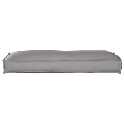 vidaXL Kissen Grau 120 x 40 x 12 cm Oxford-Stoff