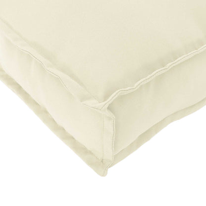 Kissen Creme 120 x 40 x 12 cm Oxford-Stoff