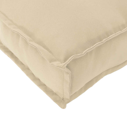 vidaXL Kissen Beige 120 x 40 x 12 cm Oxford-Stoff