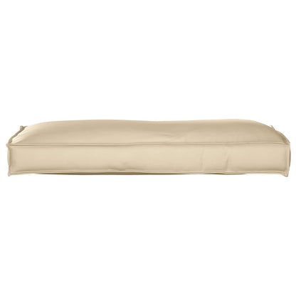 vidaXL Kissen Beige 120 x 40 x 12 cm Oxford-Stoff