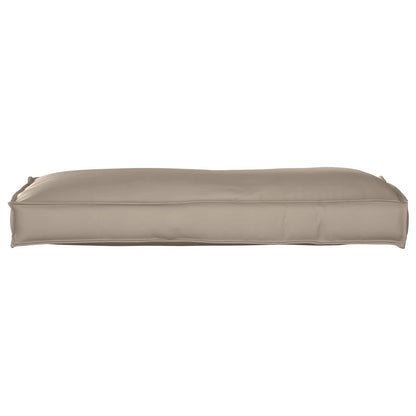 vidaXL Kissen Taupe 120 x 40 x 12 cm Oxford-Stoff