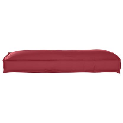 vidaXL Kissen Weinrot 120 x 40 x 12 cm Oxford-Stoff