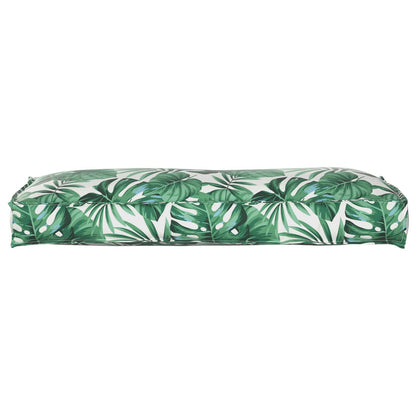 vidaXL Kissen Blatt Blattmuster 120 x 40 x 12 cm Oxford-Stoff