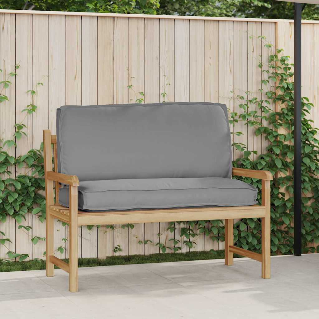 vidaXL Kissen Grau 120 x 50 x 12 cm Oxford-Stoff