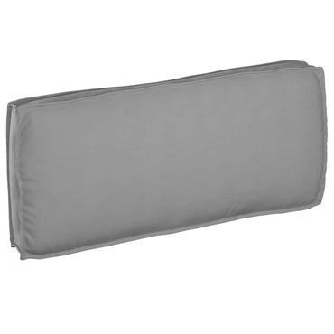 vidaXL Kissen Grau 120 x 50 x 12 cm Oxford-Stoff