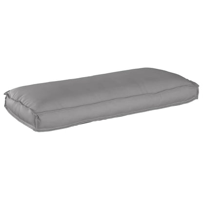 vidaXL Kissen Grau 120 x 50 x 12 cm Oxford-Stoff