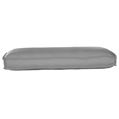 vidaXL Kissen Grau 120 x 50 x 12 cm Oxford-Stoff