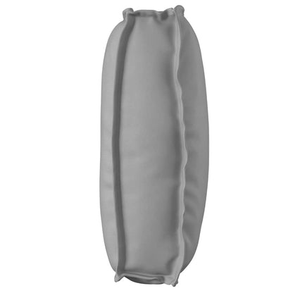 vidaXL Kissen Grau 120 x 50 x 12 cm Oxford-Stoff