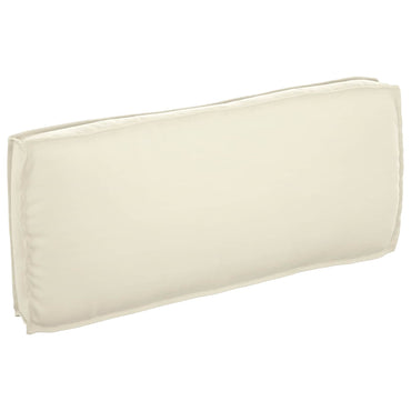 vidaXL Kissen Creme 120 x 50 x 12 cm Oxford-Stoff