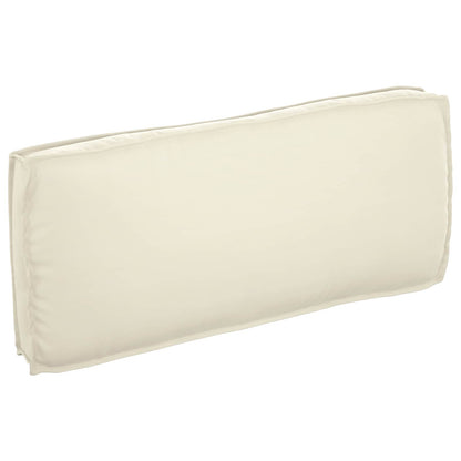 vidaXL Kissen Creme 120 x 50 x 12 cm Oxford-Stoff