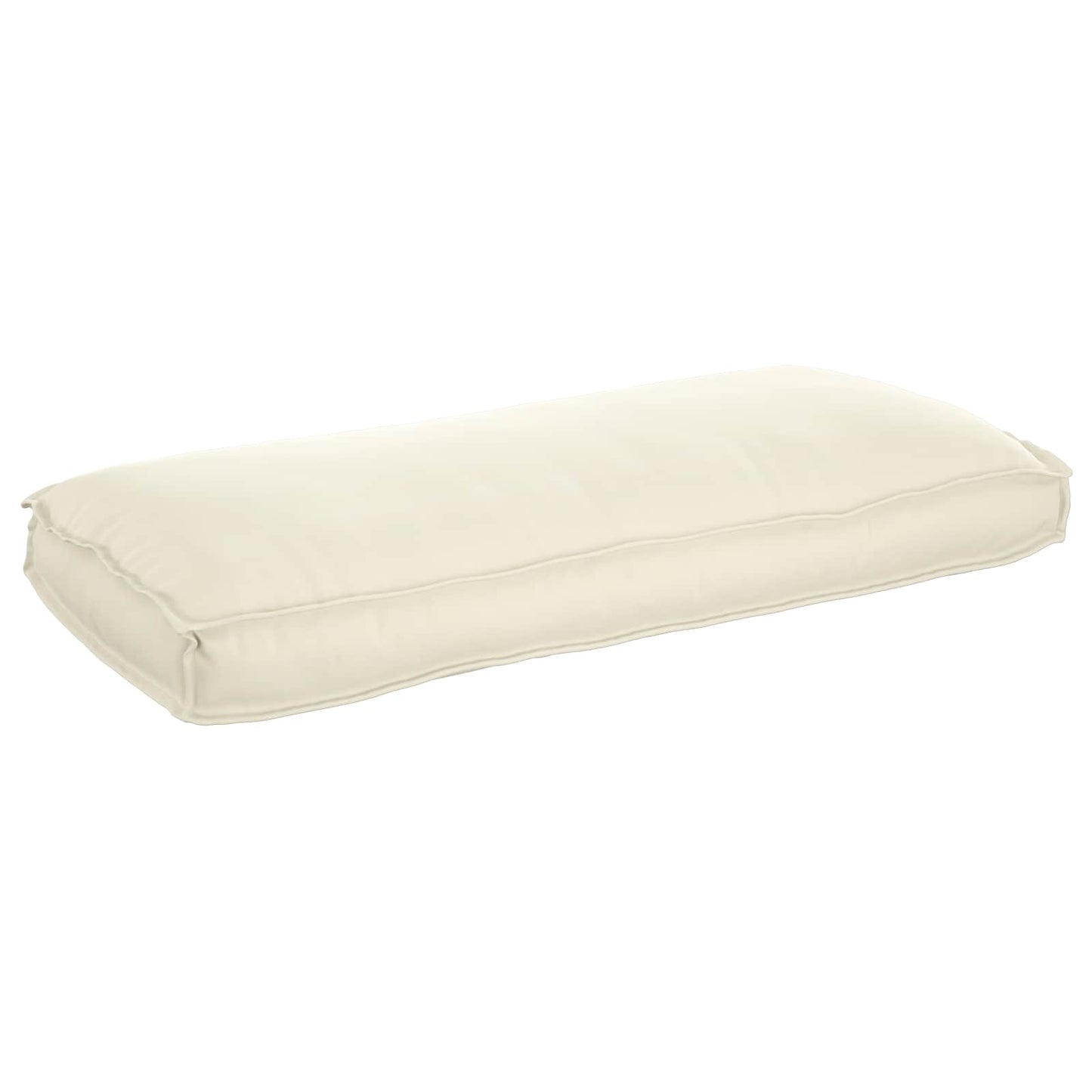 vidaXL Kissen Creme 120 x 50 x 12 cm Oxford-Stoff