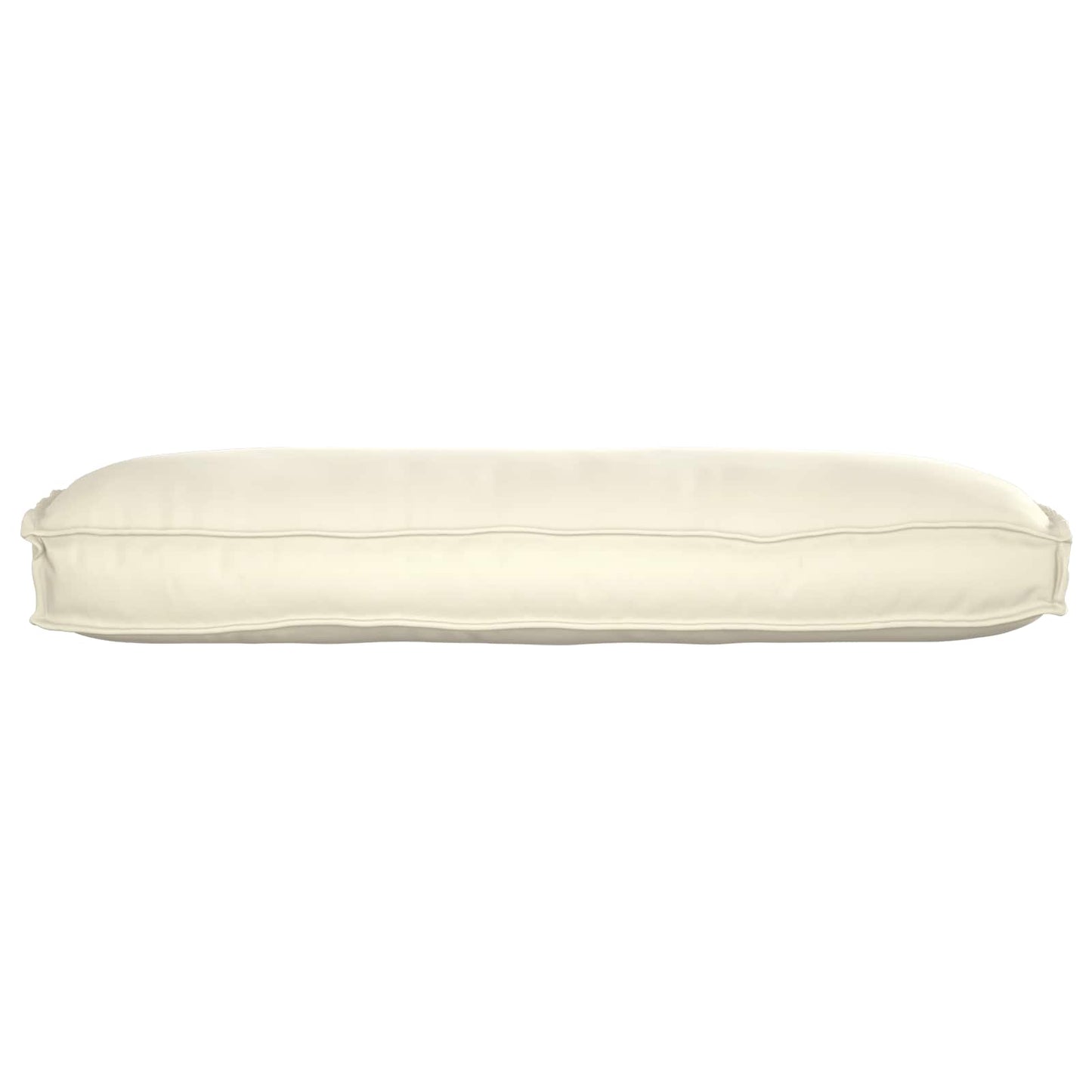 vidaXL Kissen Creme 120 x 50 x 12 cm Oxford-Stoff