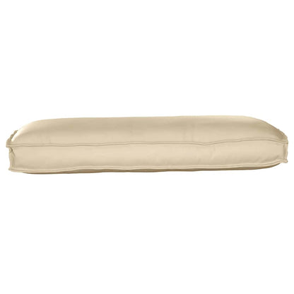 Kissen Beige 120 x 50 x 12 cm Oxford-Stoff